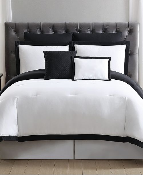 Truly Soft Everyday Hotel Border 7 Pc Bedding Sets Reviews Bed In A Bag Bed Bath Macy S