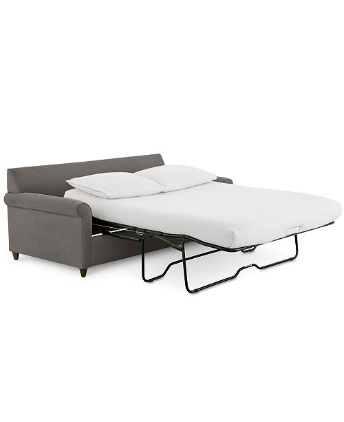 Furniture Lidia 82 Fabric 2 Pc Chaise Sectional Queen Sleeper Sofa With Storage Ottoman Created For Macy S Reviews Furniture Macy S