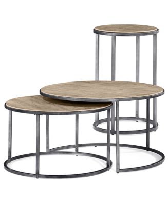 Furniture Monterey Round Tables, 2 Piece Set (Nesting ...