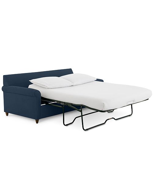 Furniture Lidia 82 Fabric 2 Pc Chaise Sectional Queen Sleeper Sofa With Storage Ottoman Custom Colors Created For Macy S Reviews Furniture Macy S