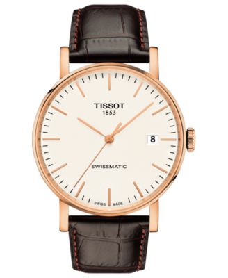 tissot leather strap