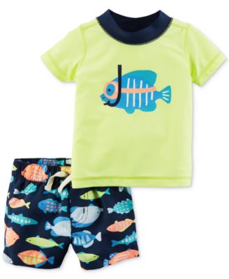 baby boy swim shirt