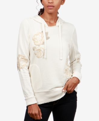 lucky brand floral hoodie