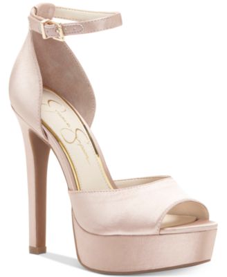 jessica simpson blush pink heels