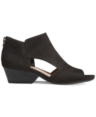 naturalizer greyson open toe bootie