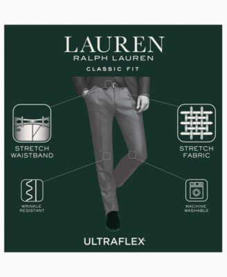 lauren ralph lauren men's microtwill ultraflex dress pants