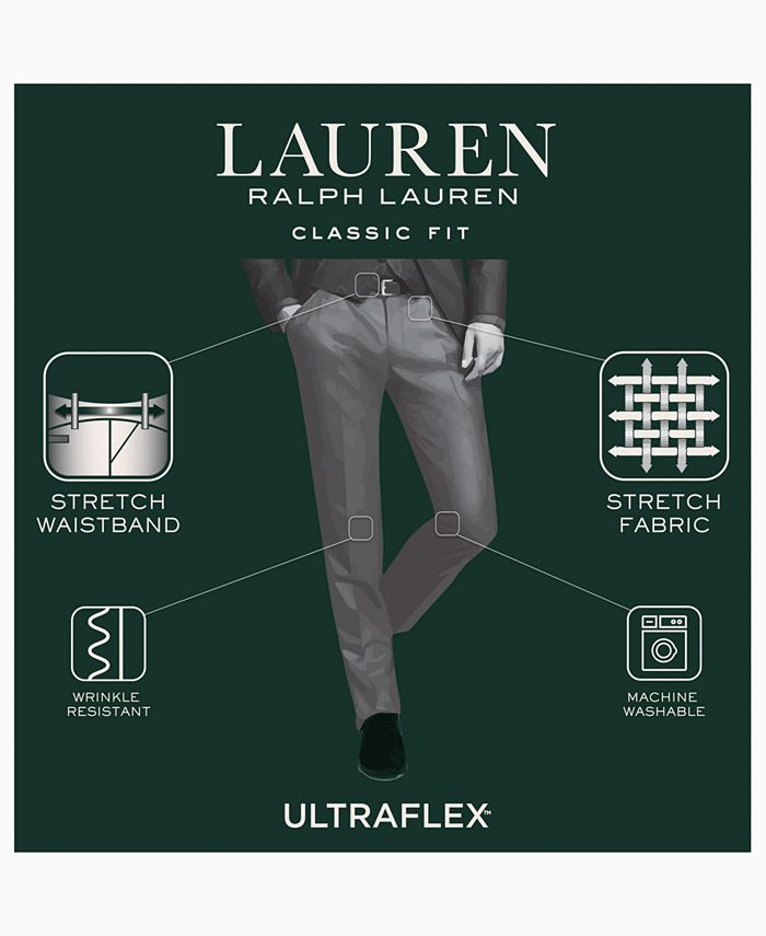 Lauren Ralph Lauren Men S Classic Fit Microtwill Ultraflex Machine Washable Dress Pants Reviews Pants Men Macy S Shop polo by ralph lauren men's pants at up to 70% off! men s classic fit microtwill ultraflex machine washable dress pants
