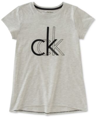 calvin klein girls t shirts