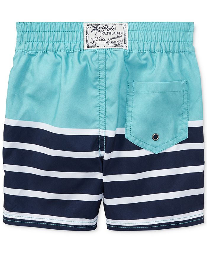 Polo Ralph Lauren Ralph Lauren Sanibel Striped Swim Trunks, Baby Boys