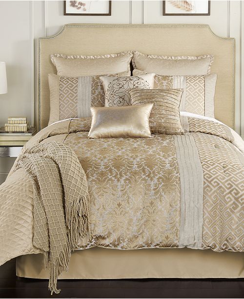 Hallmart Collectibles Closeout Alanis 10 Pc Comforter Sets Reviews Bed In A Bag Bed Bath Macy S