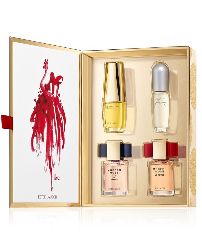 Estée Lauder 4Pc. Fragrance Treasures Gift Set & Reviews Beauty Gift