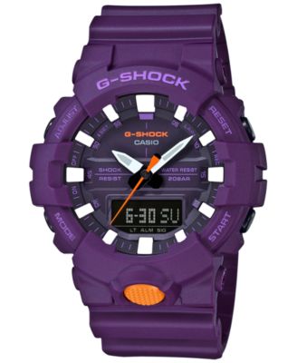 purple g shock watch men's