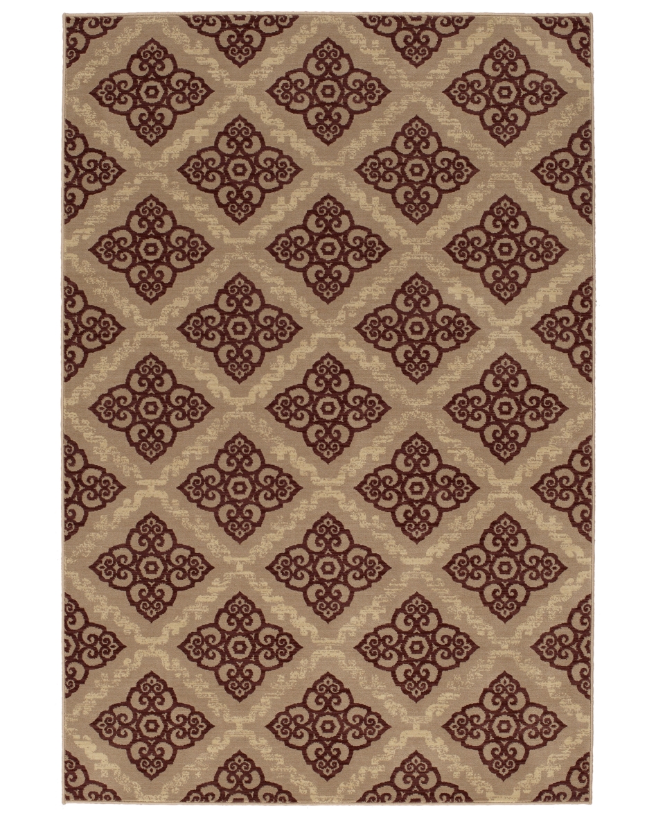 Rug, Studio by Karastan Carmel Sonado Taupe 8 x 10   Rugs