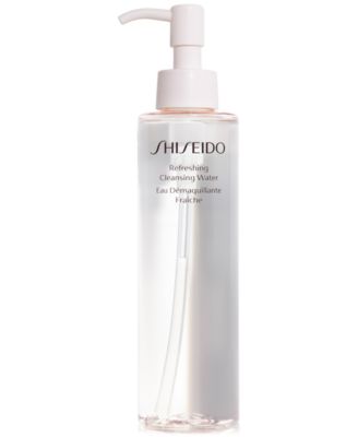 Нежная освежающая очищающая вода Shiseido, 6 унций. белый