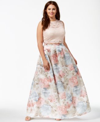 jovani floral ball gown