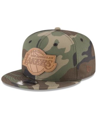 camo lakers hat