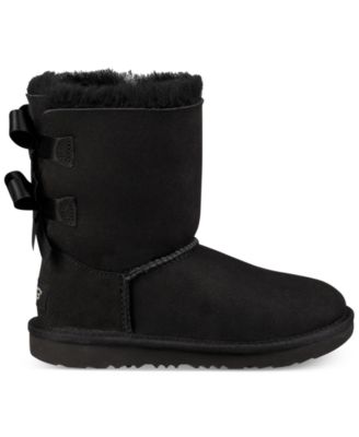 ugg boots black with bows