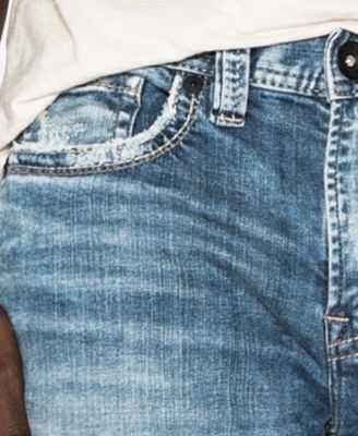 mens silver jeans craig