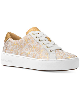 Michael Kors Poppy Lace-Up Sneakers & Reviews - Athletic Shoes ...