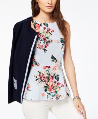 tommy hilfiger floral top