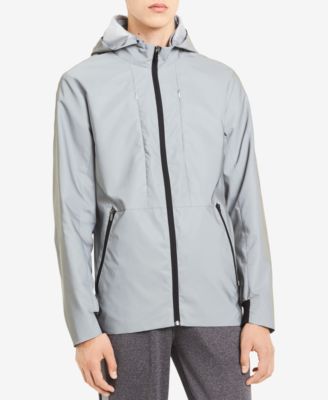 calvin klein reflective puffer jacket