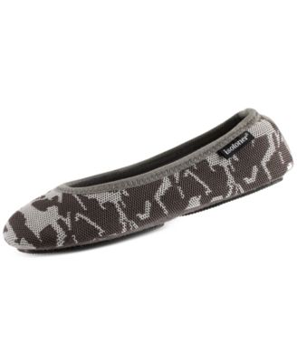 women's travel slippers with pouch