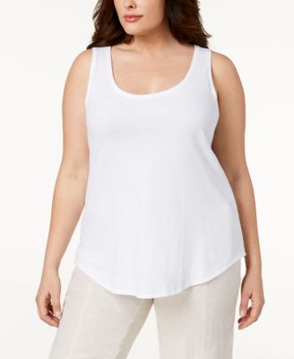 macys plus size tank tops