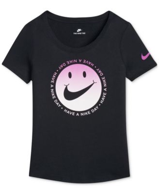 nike smiley face shirt