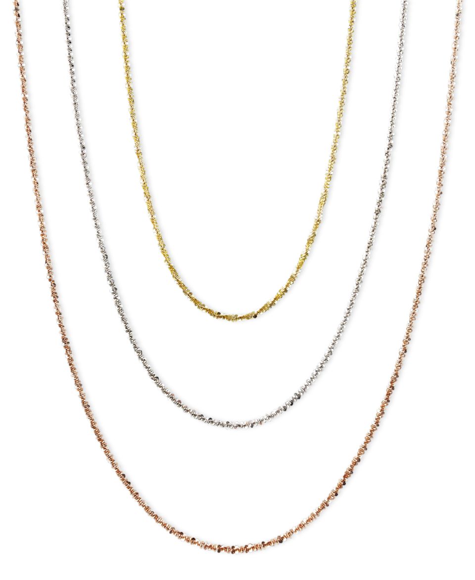 14k Gold, 14k Rose Gold and 14k White Gold Necklaces, 16 30 Box Chain   Necklaces   Jewelry & Watches
