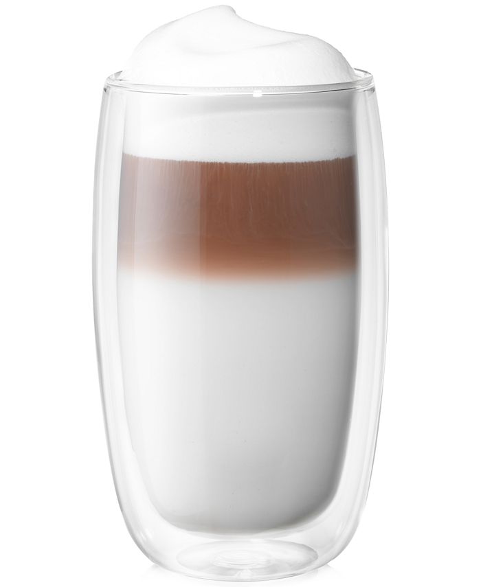 J.A. Henckels Zwilling Sorrento Double Wall Latte Glasses, Set of 2