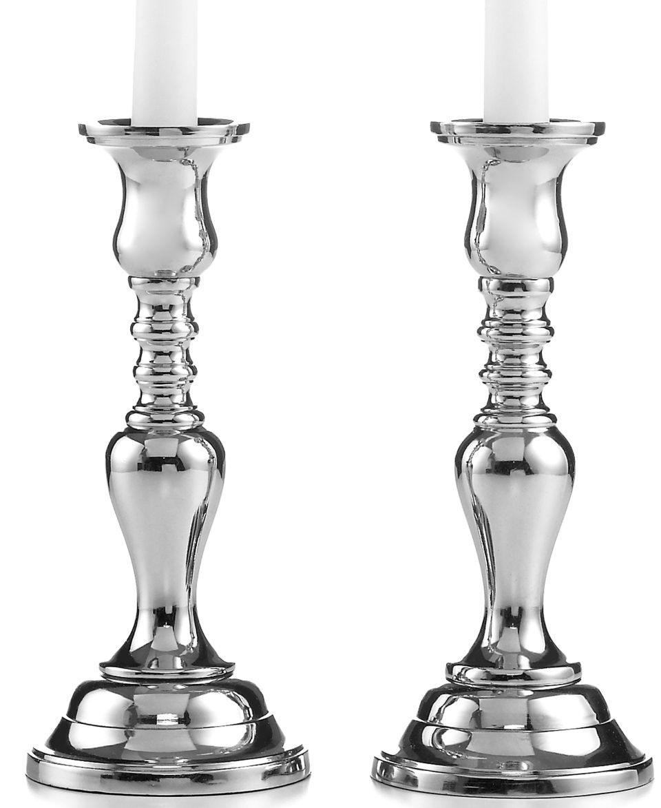 Godinger Candle Holders, Tulip Shape Candlestick Collection   Candles