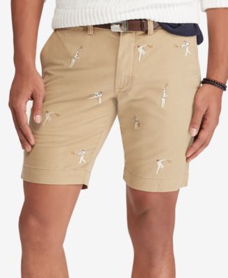 ralph lauren embroidered shorts