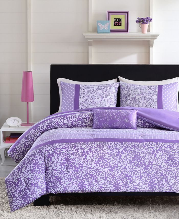 Mi Zone Riley 3 Pc Twin Twin Xl Comforter Set Reviews Bed In A Bag Bed Bath Macy S