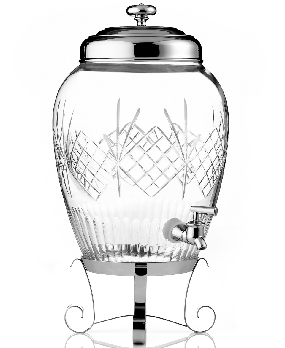 Godinger Beverage Dispenser, Charleston   Serveware   Dining