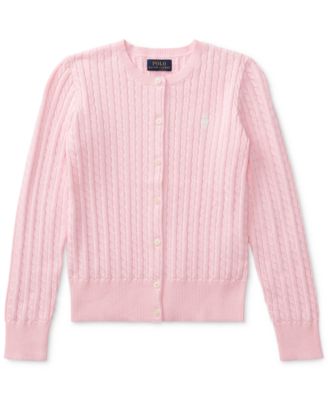 girls cable knit sweater