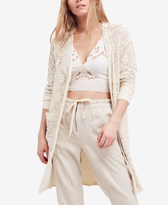 free people crochet cardigan