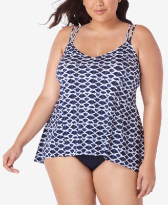 macys plus size bathing suits