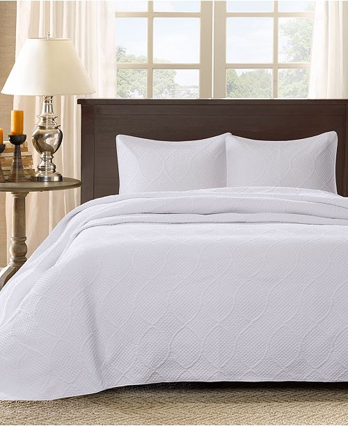 Madison Park Corrine 3 Piece Quilted King Bedspread Set Reviews Quilts Bedspreads Bed Bath Macy S