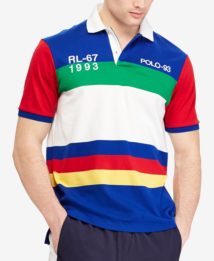 Polo Ralph Lauren Men's CP-93 Classic-Fit Polo Shirt, Created for Macy ...