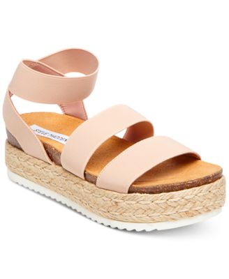 steve madden women's chaser flatform espadrille sandals