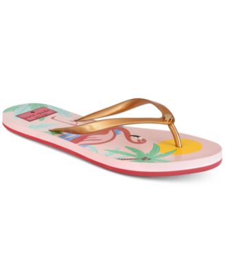 york Nassau Flamingo Flip-Flop Sandals 