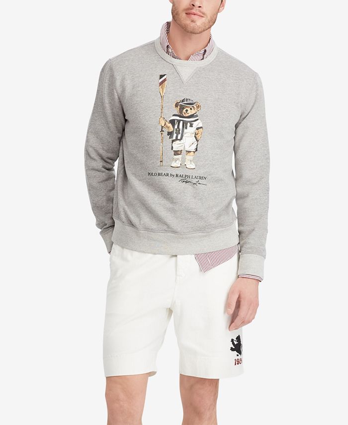 polo ralph lauren polo bear fleece sweatshirt