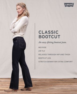 levi's women's classic bootcut jeans in short length