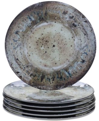 Сертифицированные международные меламиновые тарелки Radiance Cream, набор из 6 штук