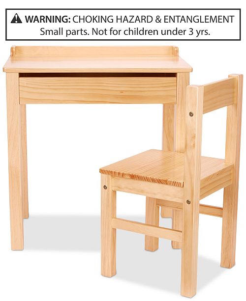 Melissa And Doug Wooden Lift Top Desk Chair Honey Reviews Macy S