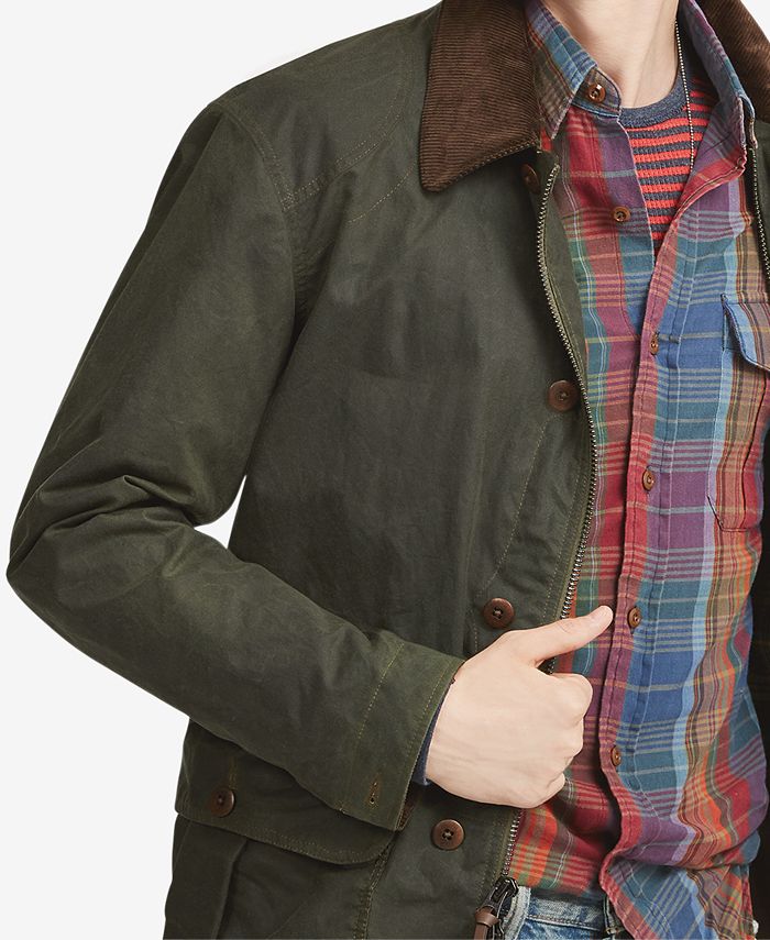 Polo Ralph Lauren Men's Oilcloth Jacket & Reviews Coats & Jackets