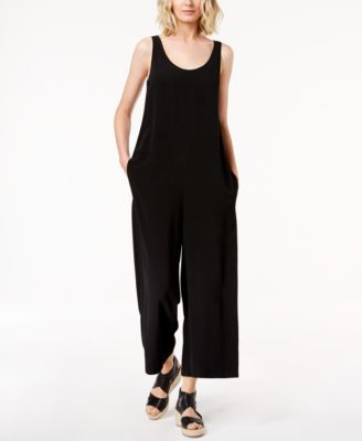 eileen fisher crepe jumpsuit