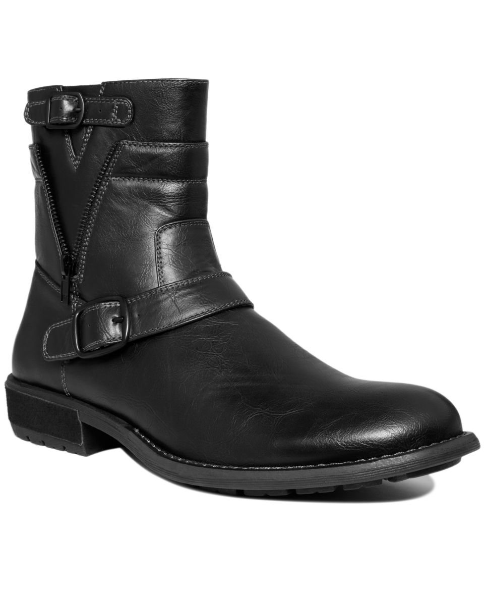 Kenneth Cole Reaction Boots, Hit Men Cap Toe Lace Up Boots   Mens