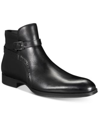 mens double buckle boots