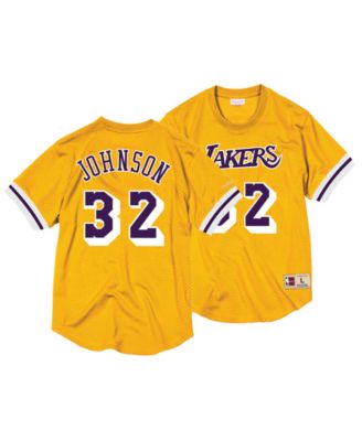 mitchell and ness lakers crewneck